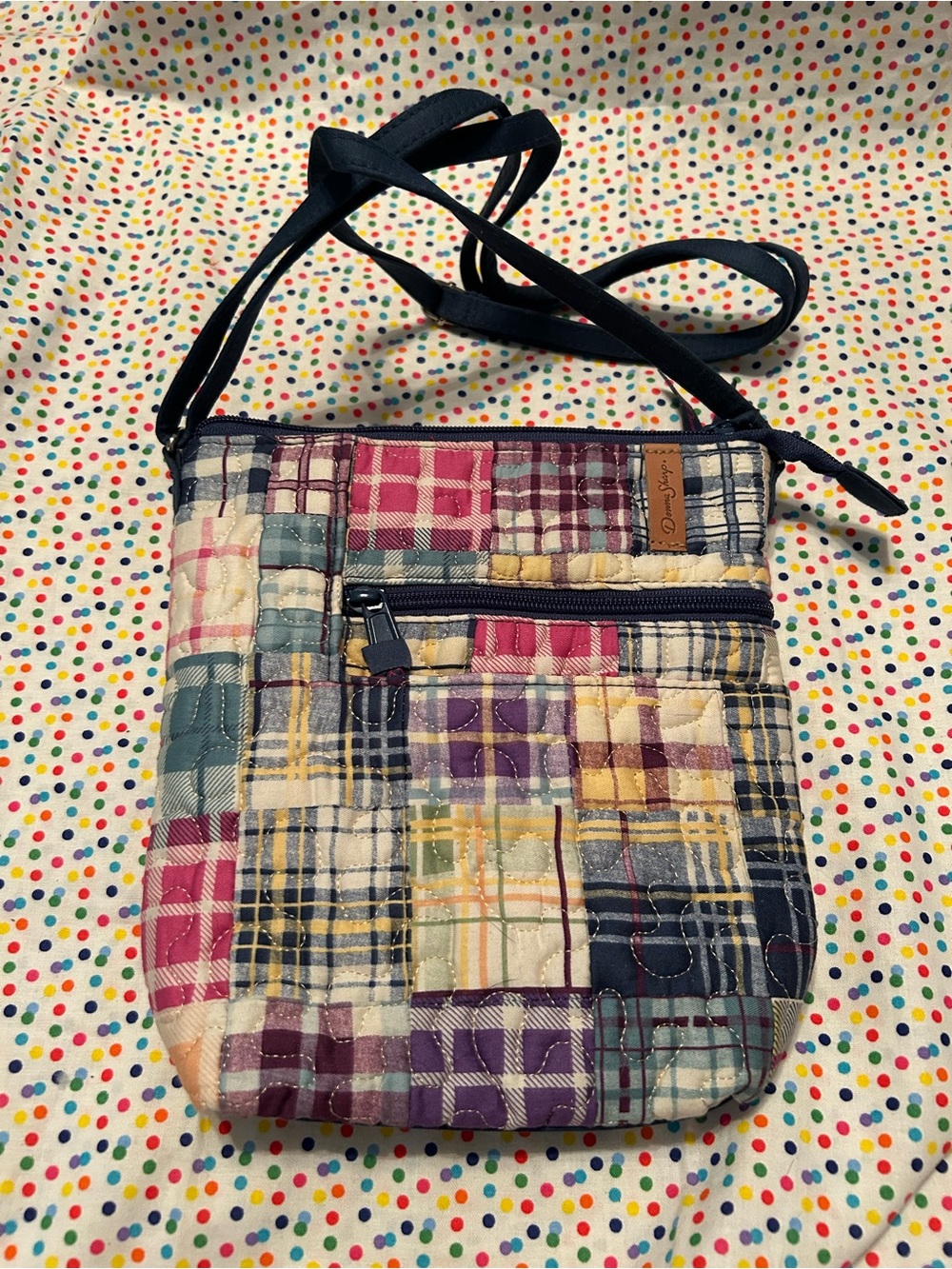 Patchwork Quilted Crossbody Bag - Multicolor by Donna Sharp